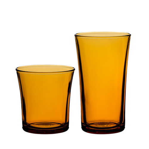 Lys - Set 12 verres - Verre bas 21 cl et verre haut 28 cl (Lot de 12)