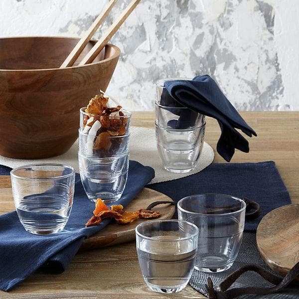 Le Gigogne– Transparentes Tischglas (6er-Set)